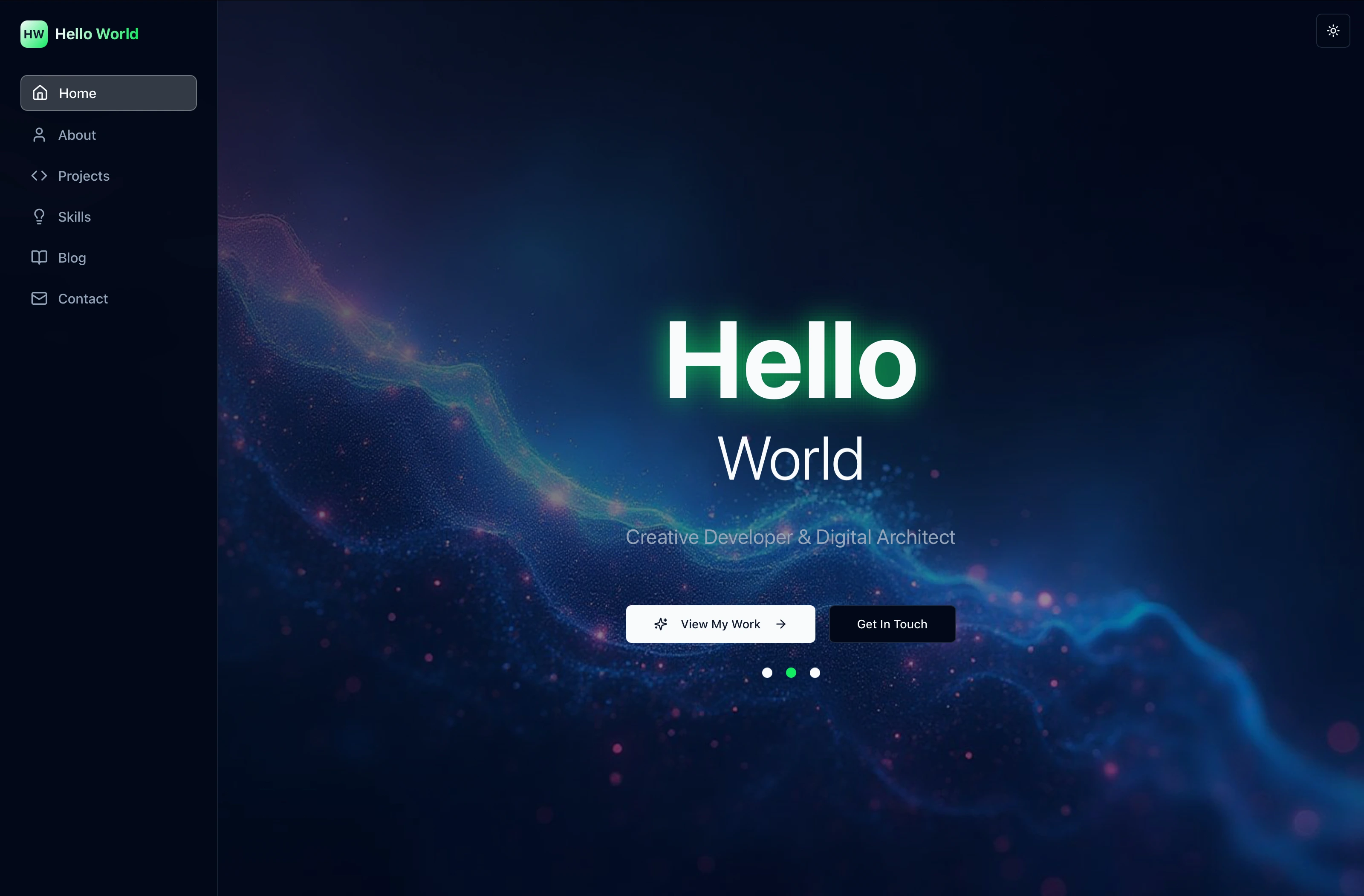 Hello World (Demo Site)